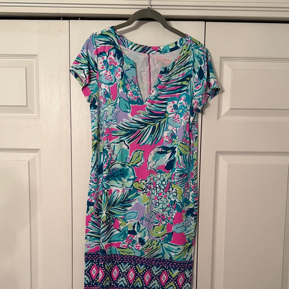 Floral V-Neck Dress